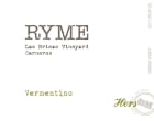 Ryme Las Brisas Vineyard Hers Vermentino 2021  Front Label