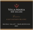 Villa Maria Wairau Valley Reserve Sauvignon Blanc 2021  Front Label