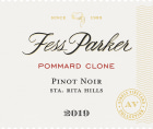 Fess Parker Pommard Clone Pinot Noir 2019  Front Label