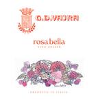 G.D. Vajra Rosabella Rosato 2021  Front Label