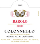 Aldo Conterno Colonnello Barolo 2005 Front Label