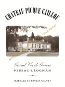 Chateau Picque-Caillou Blanc 2020  Front Label