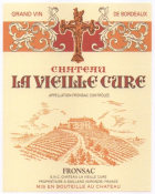 Chateau La Vieille Cure  2018  Front Label