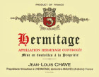 Jean-Louis Chave Hermitage (slightly torn label) 1985  Front Label