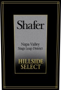 Shafer Hillside Select Cabernet Sauvignon (1.5 Liter Magnum) 2015  Front Label