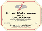 Domaine Jean Grivot Nuits-St-Georges Aux Boudots Premier Cru 2016 Front Label