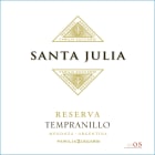 Santa Julia Reserva Tempranillo 2005  Front Label