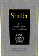 Shafer One Point Five Cabernet Sauvignon 2017  Front Label