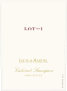 Louis Martini Lot 1 Cabernet Sauvignon 2016  Front Label