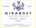 Girardet Pinot Gris 2006 Front Label