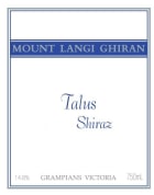 Mount Langi Ghiran Talus Shiraz 2018  Front Label