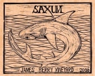 Saxum James Berry Vineyard (1.5 Liter Magnum) 2006  Front Label