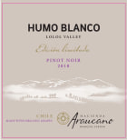 Hacienda Araucano Humo Blanco Organic Pinot Noir 2018 Front Label