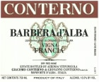 Giacomo Conterno Vigna Francia Barbera d'Alba 2018  Front Label