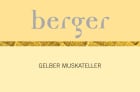 Berger Gelber Muskateller 2020  Front Label