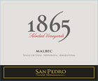 Vina San Pedro 1865 Selected Vineyards Malbec 2018  Front Label