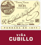 R. Lopez de Heredia Vina Cubillo Crianza 2002  Front Label
