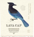 Lava Cap Sangiovese 2017  Front Label