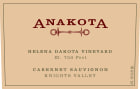 Anakota Helena Dakota Vineyard Cabernet Sauvignon 2011  Front Label