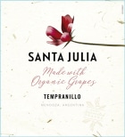 Santa Julia Organic Tempranillo 2020  Front Label