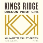 Kings Ridge Pinot Gris 2018  Front Label