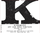 K Vintners Art Den Hoed Viognier 2017  Front Label