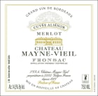 Chateau Mayne Vieil Cuvee Alienor 2019  Front Label