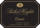 Bethel Heights Estate Pinot Noir 2016 Front Label