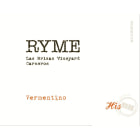 Ryme Las Brisas Vineyard His Vermentino 2020  Front Label