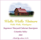 Walla Walla Vintners Sagemoor Vineyard Cabernet Sauvignon (1.5 Liter Magnum) 2004  Front Label