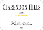 Clarendon Hills Hickinbotham Syrah 1998  Front Label