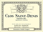 Louis Jadot Clos Saint-Denis Domaine Gagey 2017  Front Label