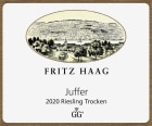 Fritz Haag Brauneberger Juffer Riesling Trocken Grosses Gewachs 2020  Front Label