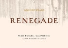 Ancient Peaks Paso Robles Renegade 2019  Front Label