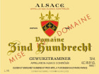 Zind-Humbrecht Gewurztraminer 2021  Front Label