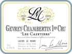 Lucien Le Moine Gevrey-Chambertin Cazetiers Premier Cru 2019  Front Label