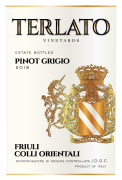 Terlato Family Vineyards Friuli Pinot Grigio 2018 Front Label