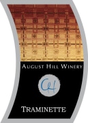 August Hill Winery Traminette 2006 Front Label