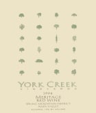 York Creek Meritage Red 1994  Front Label