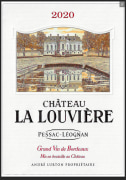 Chateau La Louviere  2020  Front Label
