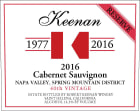 Keenan Reserve Cabernet Sauvignon 2016  Front Label