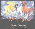 Valiant Vineyards Winery Wild Grape 2008 Front Label