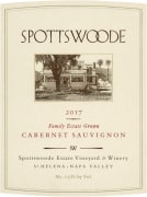Spottswoode Cabernet Sauvignon 2017  Front Label