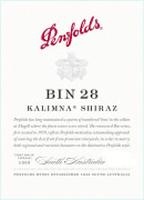 Penfolds Kalimna Bin 28 Shiraz 2017  Front Label