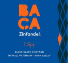 BACA I Spy Black Sears Vineyard Zinfandel 2019  Front Label