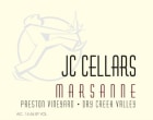 Jeff Cohn Cellars Preston Vineyard Marsanne 2006  Front Label