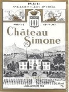 Chateau Simone Palette Blanc 2019  Front Label