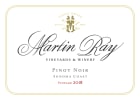 Martin Ray Sonoma Coast Pinot Noir (375ML half-bottle) 2018  Front Label