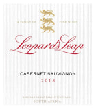 Leopard's Leap Wines Cabernet Sauvignon 2018  Front Label
