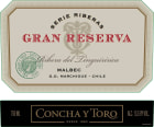 Concha y Toro Gran Reserva Serie Riberas Malbec 2017  Front Label